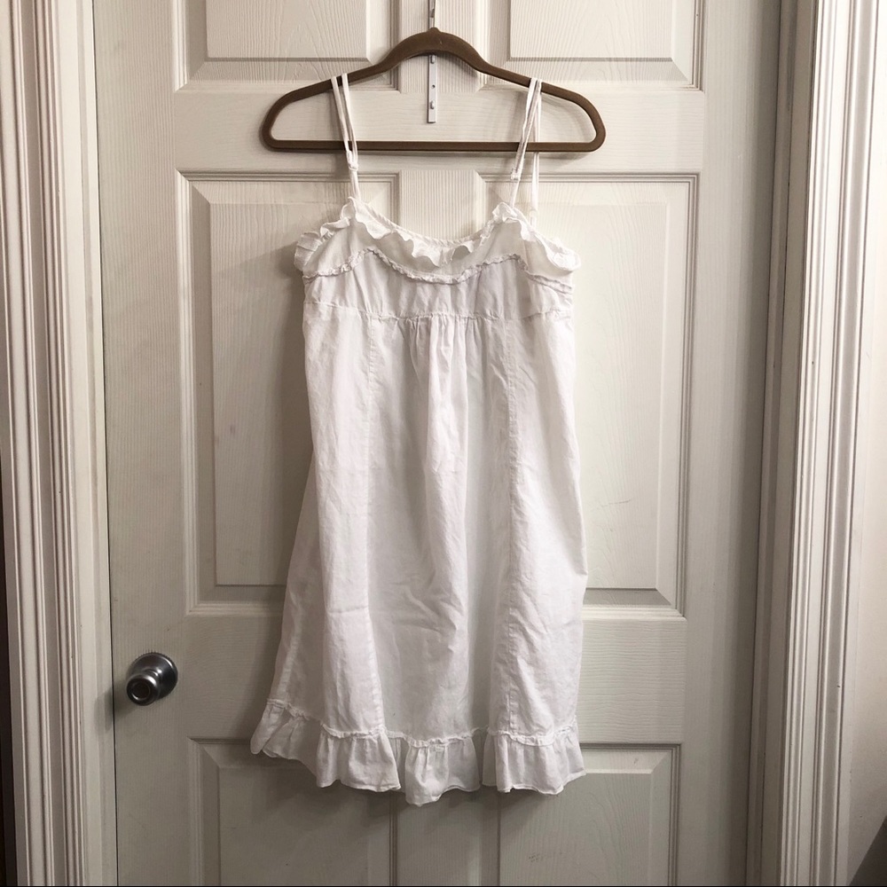Beautiful white bohemian dress